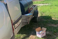 Монтаж станции Диамант 4 пр, внешний ящик под компрессор, фановый стояк, Ярославская обл. Большое Домнино