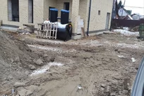 Монтаж станции глубокой биологической очистки СБО МИР-6 с принудительным выбросом в городе Ярославль