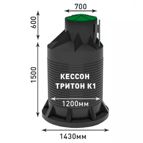 Кессон для скважины Тритон K-1 в Шуе